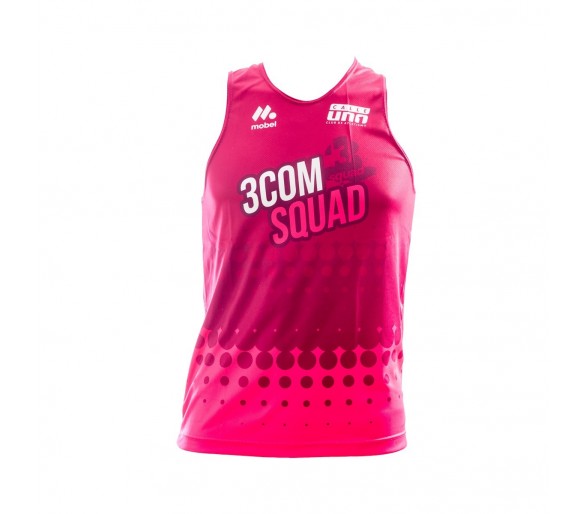 Camiseta de tirantes atletismo - MASC- 3COM Squad
